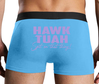 Hawk Tuah Spit On That Thing - Blue Boxer Brief