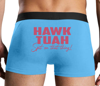 Hawk Tuah Spit On That Thing - Blue Boxer Brief