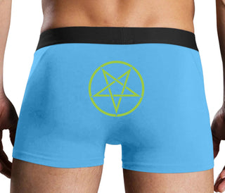 Inverted Pentagram - Blue Boxer Brief