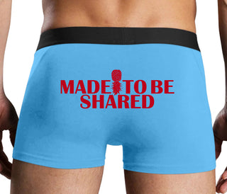 Made To Be Shared - Blue Boxer Brief