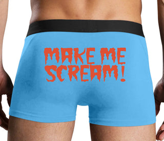 Make Me Scream - Blue Boxer Brief