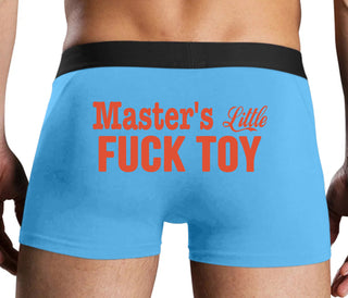 Master's Little Fuck Toy - Blue Boxer Brief