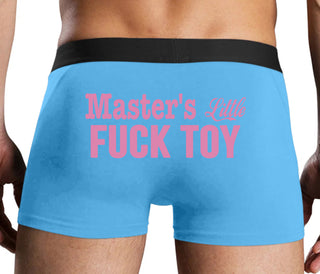 Master's Little Fuck Toy - Blue Boxer Brief