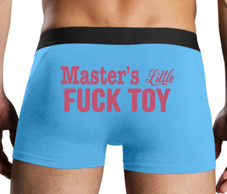 Master's Little Fuck Toy - Blue Boxer Brief