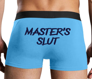Master's Slut - Blue Boxer Brief