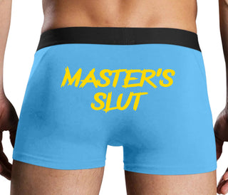 Master's Slut - Blue Boxer Brief