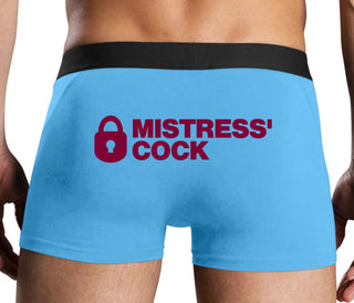 Mistress Owned Cock - Blue Boxer Brief