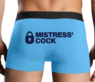 Mistress Owned Cock - Blue Boxer Brief