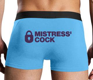 Mistress Owned Cock - Blue Boxer Brief