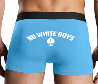 No White Boys - Jack Of Spades - Blue Boxer Brief