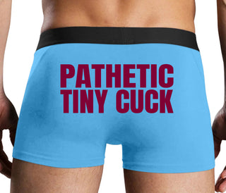 Pathetic Tiny Cuck - Blue Boxer Brief