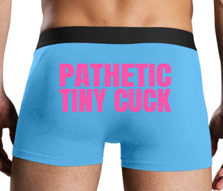 Pathetic Tiny Cuck - Blue Boxer Brief