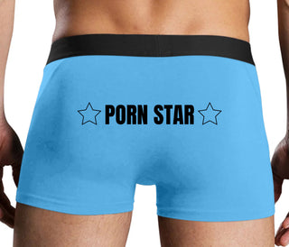 Porn Star - Blue Boxer Brief