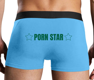 Porn Star - Blue Boxer Brief