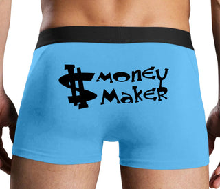 Money Maker - Blue Boxer Brief