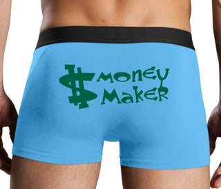 Money Maker - Blue Boxer Brief