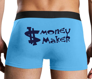 Money Maker - Blue Boxer Brief