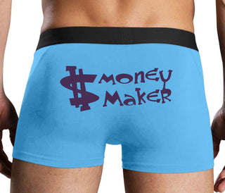 Money Maker - Blue Boxer Brief