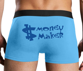 Money Maker - Blue Boxer Brief