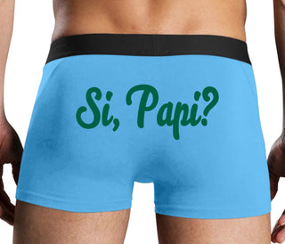Si Pappi - Yes Daddy - Blue Boxer Brief