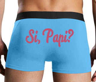Si Pappi - Yes Daddy - Blue Boxer Brief