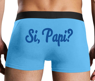 Si Pappi - Yes Daddy - Blue Boxer Brief