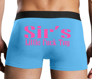 Sir's Little Fuck Toy - Blue Boxer Brief