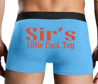 Sir's Little Fuck Toy - Blue Boxer Brief