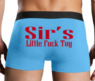 Sir's Little Fuck Toy - Blue Boxer Brief