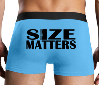 Size Matters - Blue Boxer Brief