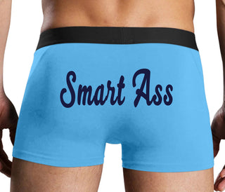 Smart Ass - Blue Boxer Brief