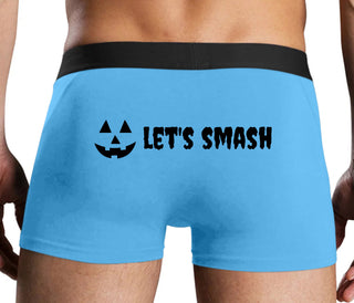 Let's Smash Pumpkins - Blue Boxer Brief