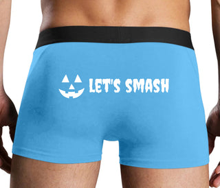 Let's Smash Pumpkins - Blue Boxer Brief