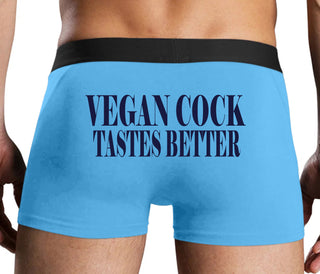 Vegan Cock Tastes Better - Blue Boxer Brief