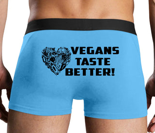Vegans Tastes Better - Blue Boxer Brief