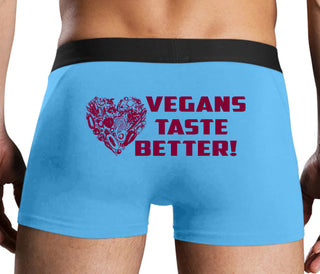Vegans Tastes Better - Blue Boxer Brief