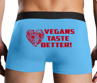 Vegans Tastes Better - Blue Boxer Brief