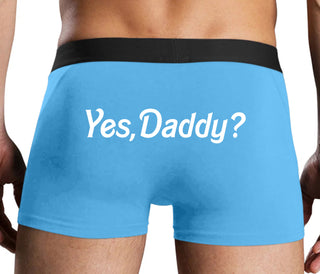 Yes Daddy ? - Blue Boxer Brief
