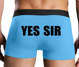 Yes Sir - Blue Boxer Brief