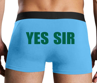 Yes Sir - Blue Boxer Brief