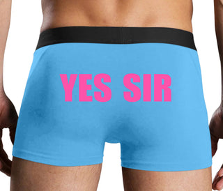 Yes Sir - Blue Boxer Brief
