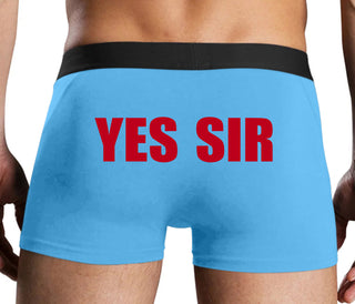 Yes Sir - Blue Boxer Brief