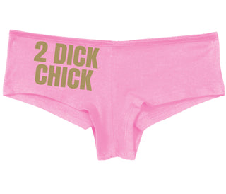 2 Dick Chick - Pink Boy Short