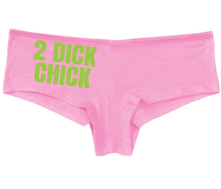 2 Dick Chick - Pink Boy Short