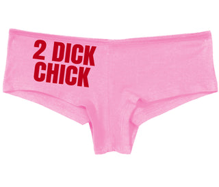 2 Dick Chick - Pink Boy Short