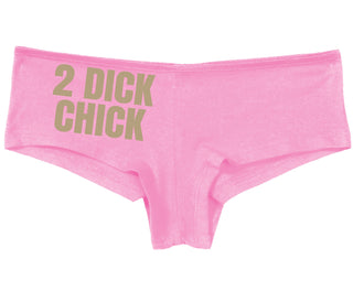 2 Dick Chick - Pink Boy Short
