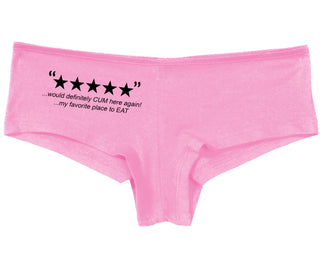 Five Star Review - Would Cum Again - Pink Boy Short