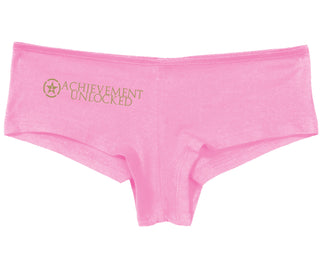 Achievement Unlocked - Pink Boy Short