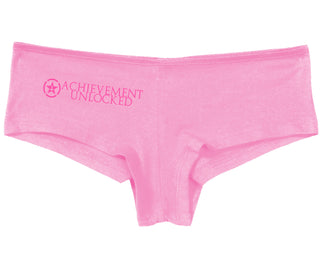 Achievement Unlocked - Pink Boy Short