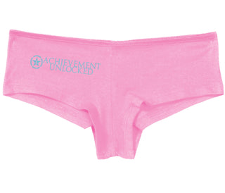 Achievement Unlocked - Pink Boy Short